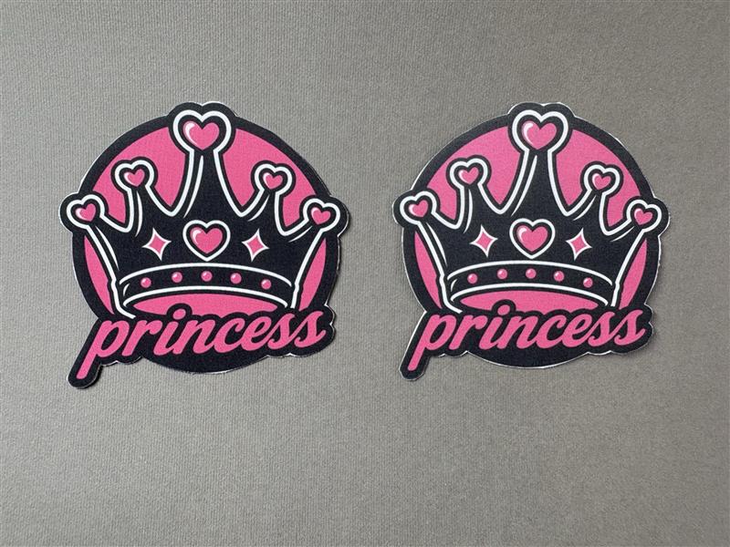 Pink Princess Crown Pasties