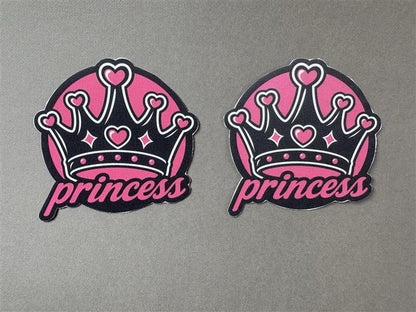 Pink Princess Crown Pasties