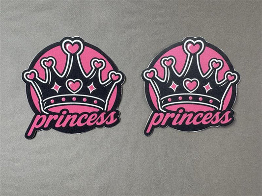 Pink Princess Crown Pasties